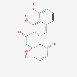 molecular formula C19H16O5 B1261248 2,3-脱氢-UWM6 