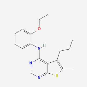 N-(2-Ethoxyphenyl)-6-methyl-5-propylthieno[2,3-d]pyrimidin-4-amine