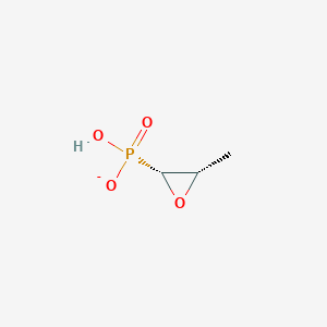 molecular formula C3H6O4P- B1261255 磷霉素 