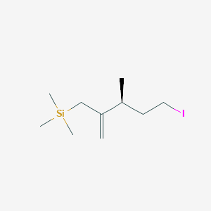 Silane, [(3S)-5-iodo-3-methyl-2-methylenepentyl]trimethyl-