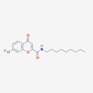 7-Hydroxy-N-nonyl-4-oxo-4H-1-benzopyran-2-carboxamide