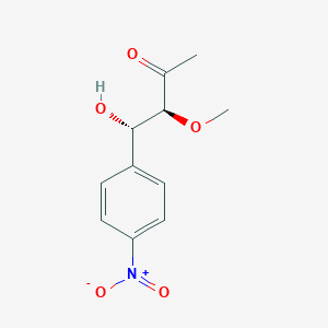 (3S,4S)-4-Hydroxy-3-methoxy-4-(4-nitrophenyl)butan-2-one