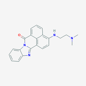 molecular formula C22H20N4O B1261283 DND-153染料 