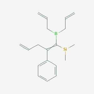 molecular formula C19H26BSi B12612910 CID 78069119 