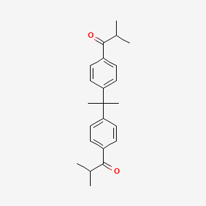 1,1'-[Propane-2,2-diyldi(4,1-phenylene)]bis(2-methylpropan-1-one)