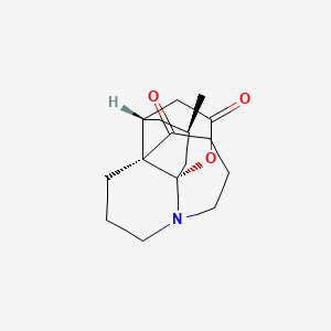 molecular formula C16H23NO3 B1261299 Lycojapodine A 