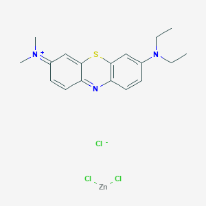 molecular formula C18H22Cl3N3SZn B1261301 Thionine blue CAS No. 6990-74-5
