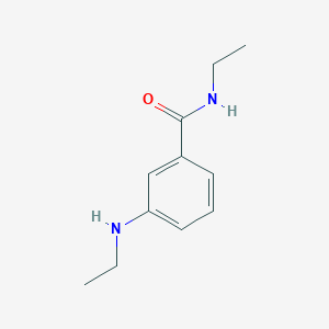 molecular formula C11H16N2O B12613020 N-Ethyl-3-(ethylamino)benzamide CAS No. 919800-05-8