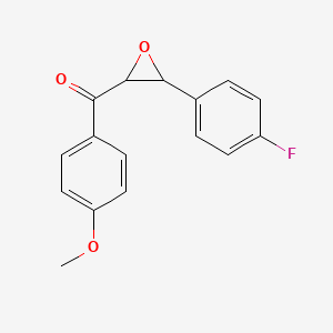 [3-(4-Fluorophenyl)oxiran-2-yl](4-methoxyphenyl)methanone