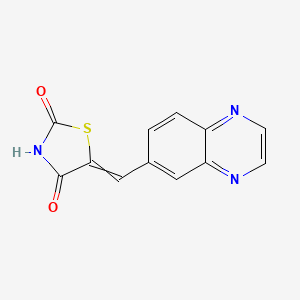 molecular formula C12H7N3O2S B1261305 AS-605240 