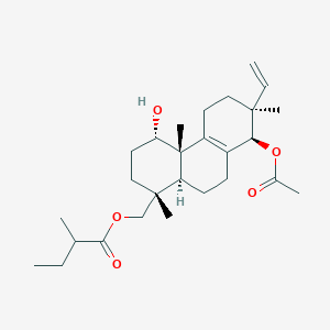 molecular formula C27H42O5 B1261313 Parnapimarol 