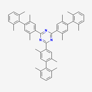 2,4,6-Tris(2,2',5,6'-tetramethyl[1,1'-biphenyl]-4-yl)-1,3,5-triazine