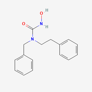 N-Benzyl-N'-hydroxy-N-(2-phenylethyl)urea