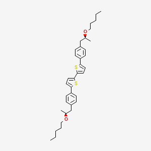 5,5'-Bis{4-[(2S)-2-(pentyloxy)propyl]phenyl}-2,2'-bithiophene