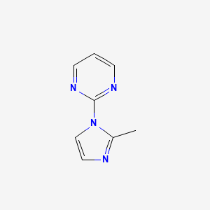 2-(2-Methyl-1H-imidazol-1-YL)pyrimidine