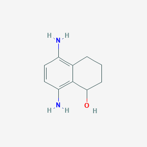 5,8-Diamino-1,2,3,4-tetrahydronaphthalen-1-ol