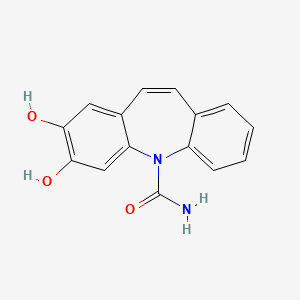 molecular formula C15H12N2O3 B1261368 2,3-二羟基卡马西平 CAS No. 81861-12-3