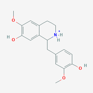 molecular formula C18H22NO4+ B1261378 Nororientalinium(1+) 