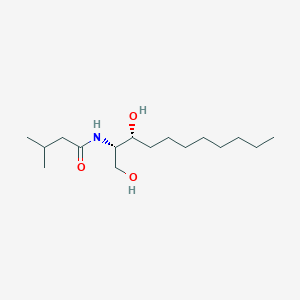 N-[(2S,3R)-1,3-dihydroxyundecan-2-yl]-3-methylbutanamide