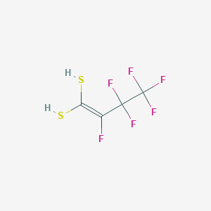 2,3,3,4,4,4-Hexafluorobut-1-ene-1,1-dithiol