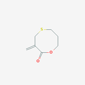 3-Methylidene-1,5-oxathiocan-2-one