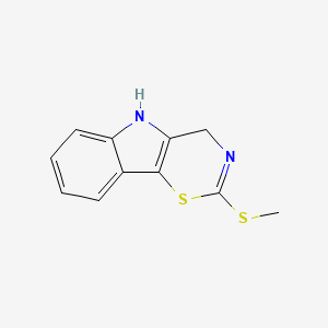 2-(Methylsulfanyl)-4,5-dihydro[1,3]thiazino[5,6-b]indole