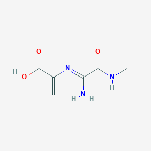 2-{(Z)-[1-Amino-2-(methylamino)-2-oxoethylidene]amino}prop-2-enoic acid