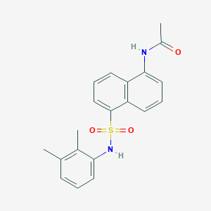 N-{5-[(2,3-Dimethylphenyl)sulfamoyl]naphthalen-1-yl}acetamide