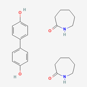 Azepan-2-one;4-(4-hydroxyphenyl)phenol