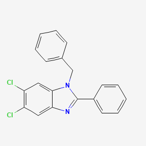 1-Benzyl-5,6-dichloro-2-phenyl-1H-benzimidazole