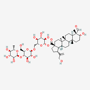 molecular formula C48H76O19 B1261439 Acankoreoside G 
