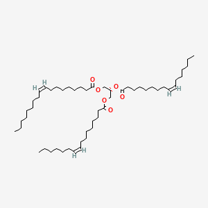 molecular formula C53H96O6 B1261453 TG(16:1(9Z)/16:1(9Z)/18:1(9Z))[iso3] 