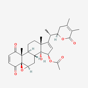 molecular formula C30H36O8 B1261460 Withangulatin I 