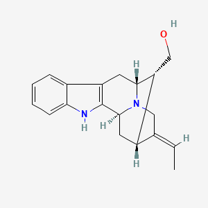 molecular formula C19H22N2O B1261461 Sarpagan-17-ol 