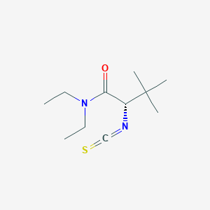 N,N-Diethyl-3-methyl-N~2~-(sulfanylidenemethylidene)-L-valinamide