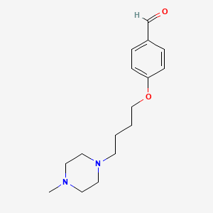 4-[4-(4-Methylpiperazin-1-yl)butoxy]benzaldehyde