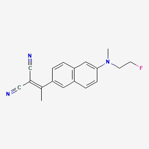 molecular formula C18H16FN3 B1261463 Fddnp CAS No. 590365-47-2