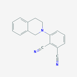 3-(3,4-Dihydroisoquinolin-2(1H)-yl)benzene-1,2-dicarbonitrile