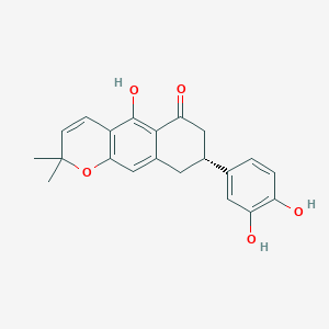 molecular formula C21H20O5 B1261466 Zygolone A 