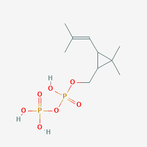 molecular formula C10H20O7P2 B1261467 菊花二磷酸 