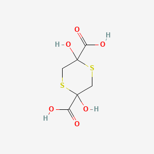 molecular formula C6H8O6S2 B1261476 Sulfanegen CAS No. 80003-64-1