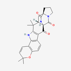 molecular formula C26H27N3O4 B1261489 Notoamide I 