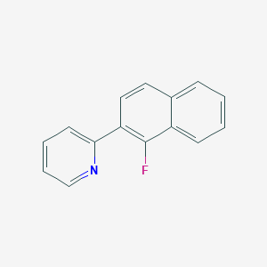 2-(1-Fluoronaphthalen-2-yl)pyridine