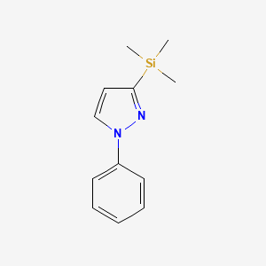 1-Phenyl-3-(trimethylsilyl)-1H-pyrazole