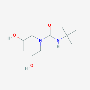 Urea, N'-(1,1-dimethylethyl)-N-(2-hydroxyethyl)-N-(2-hydroxypropyl)-