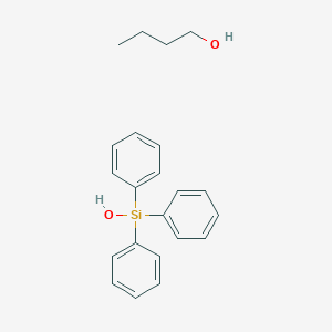 Butan-1-ol;hydroxy(triphenyl)silane