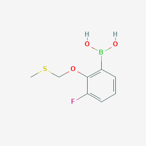 3-Fluoro-2-(methylthiomethoxy)phenylboronic acid