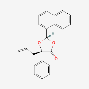 (2S,5S)-2-(Naphthalen-1-yl)-5-phenyl-5-(prop-2-en-1-yl)-1,3-dioxolan-4-one