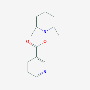 3-{[(2,2,6,6-Tetramethylpiperidin-1-yl)oxy]carbonyl}pyridine