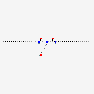 3,3'-[(6-Hydroxyhexyl)azanediyl]bis(N-octadecylpropanamide) (non-preferred name)